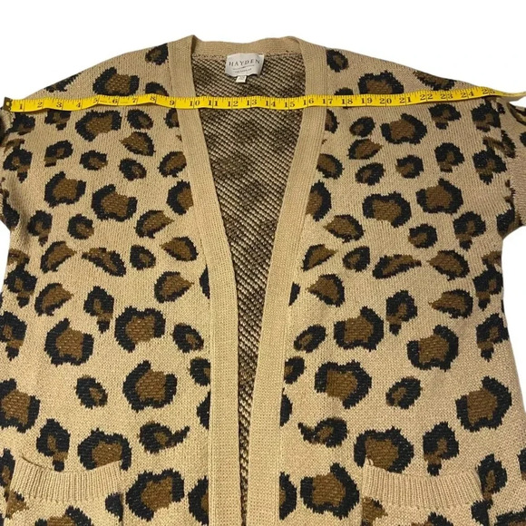 Hayden Leopard Print Cardigan, Small/Medium - Picture 8 of 12